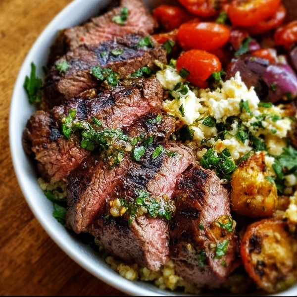 Healthy Mediterranean Steak Bowl Protein Packed Flavorful healthy-mediterranean-steak-bowl-protein-packed-flavorful